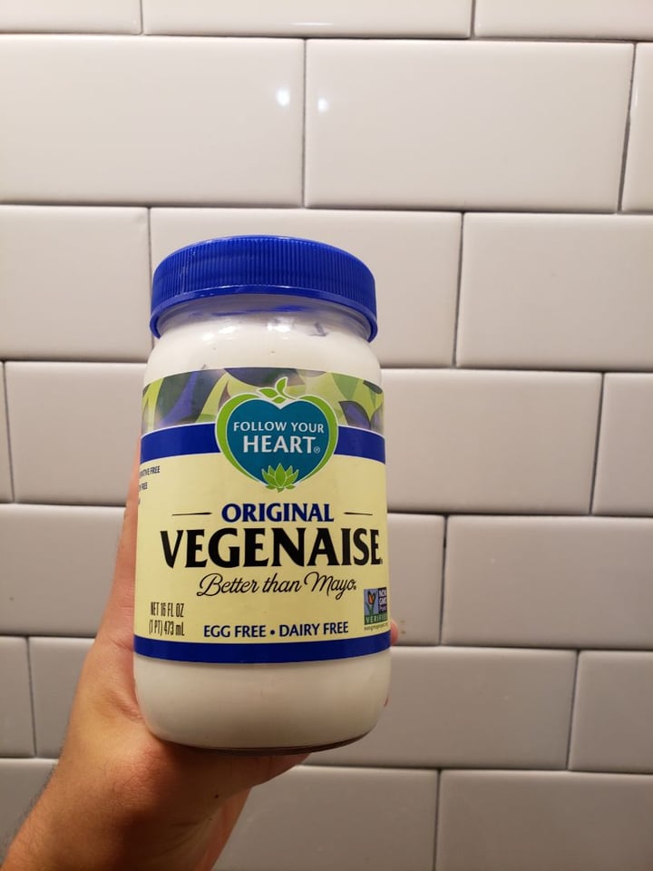 photo of Follow your Heart Original Vegenaise shared by @dxlauder on  15 Sep 2019 - review