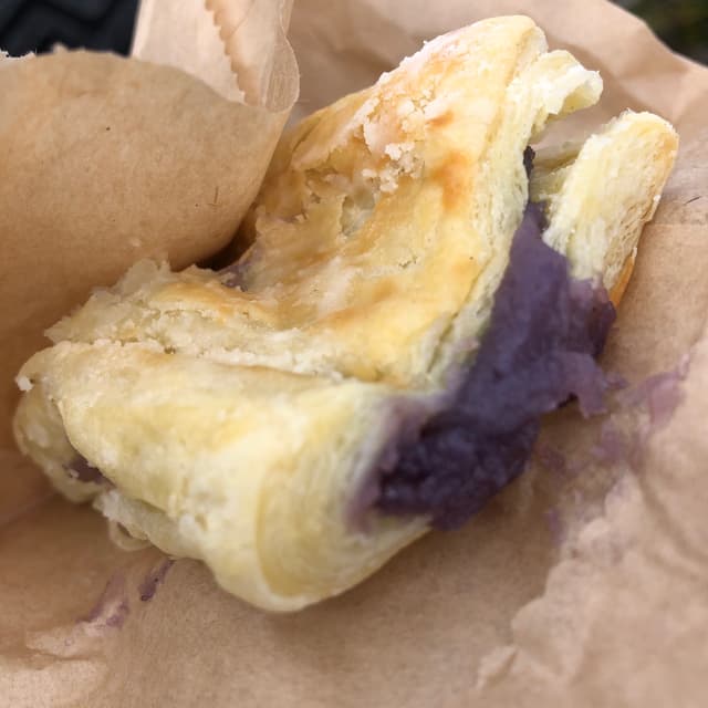 Photo of the dish “SWEET POTATO HAUPIA PUFFS”