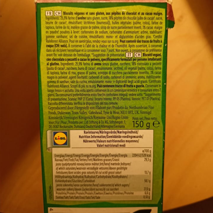 review photo of Vemondo Cookies al cioccolato shared by @beaman on 26 Jun 2022 - review