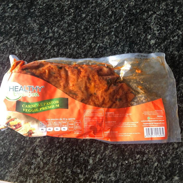photo of Healthy Evolution Carne al Pastor shared by @ninaam on  05 Dec 2020 - review