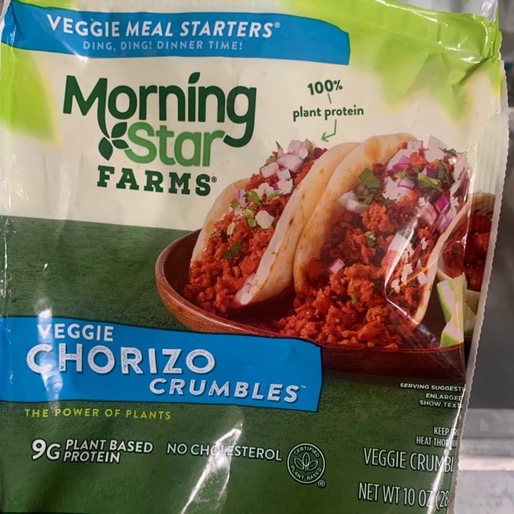 photo of MorningStar Farms Veggie Chorizo Crumbles shared by @atwilley on  18 May 2022 - review
