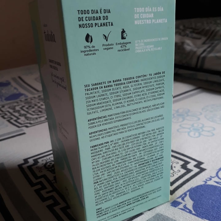 review photo of Natura sabonete todo dia flor de lis shared by @minaguiar on 07 Aug 2022 - review