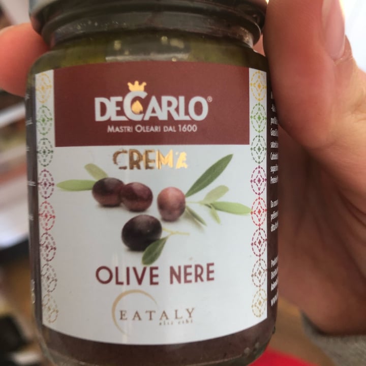 photo of DeCarlo Crema di olive nere shared by @fede8 on  01 Apr 2022 - review