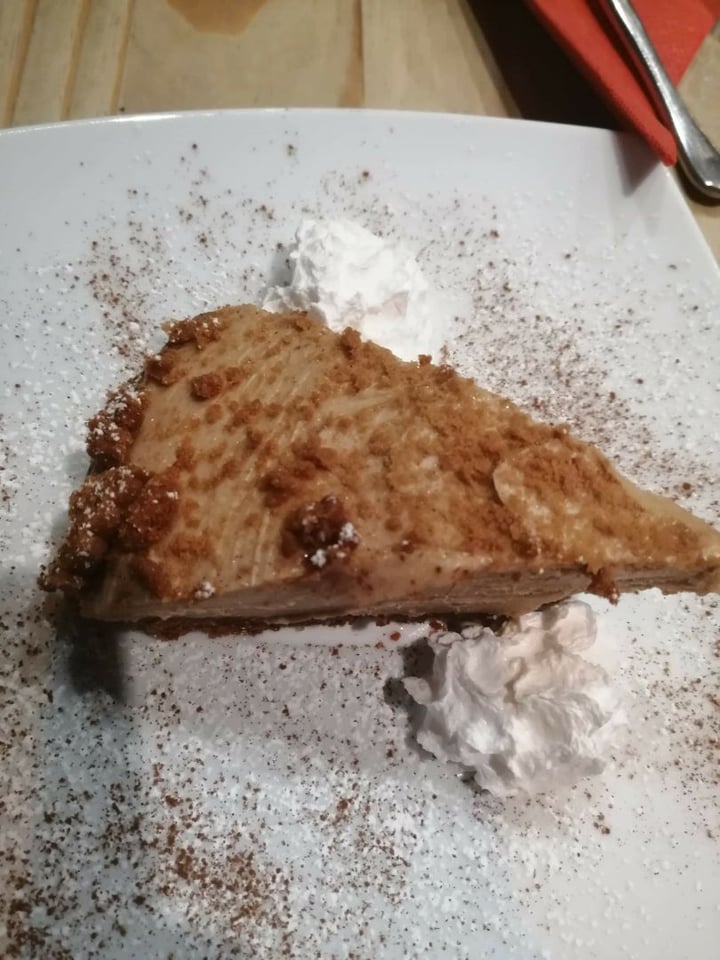 photo of Sora Lella Vegan Roman Restaurant Biscoff Cheesecake shared by @jb on  25 Nov 2019 - review