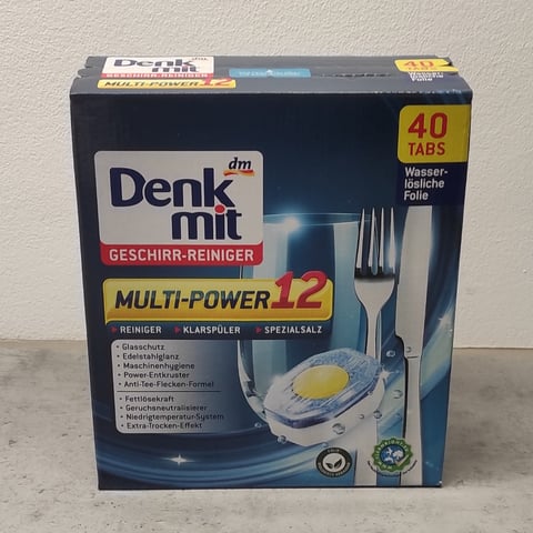 DM Denkmit Multi-Power 12 Dishwasher Tabs Reviews | abillion