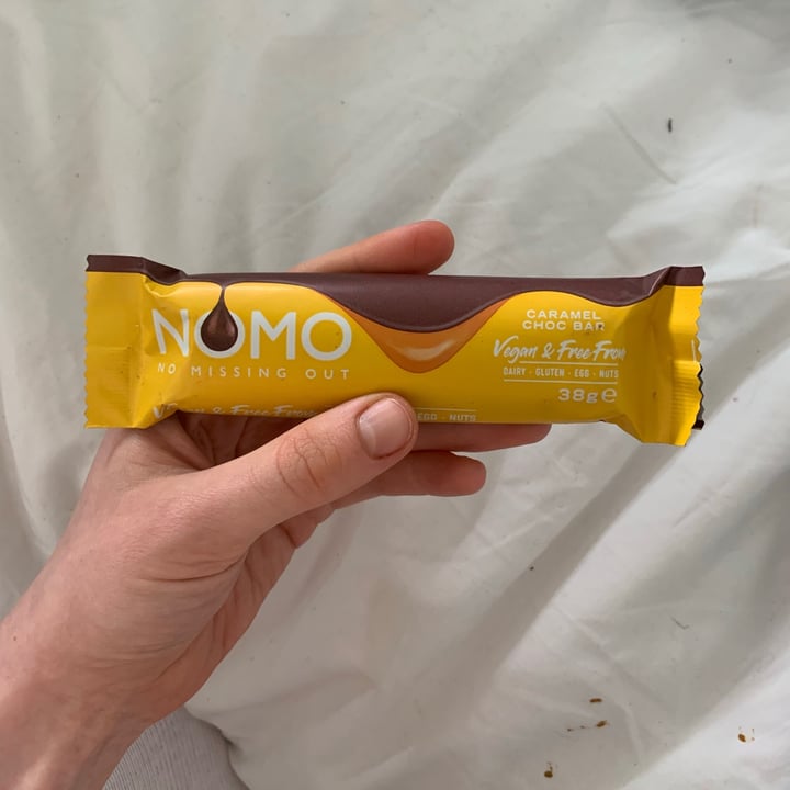 review photo of NOMO Caramel Chocolate Bar shared by @tyjmorgan on 26 Jun 2021 - review