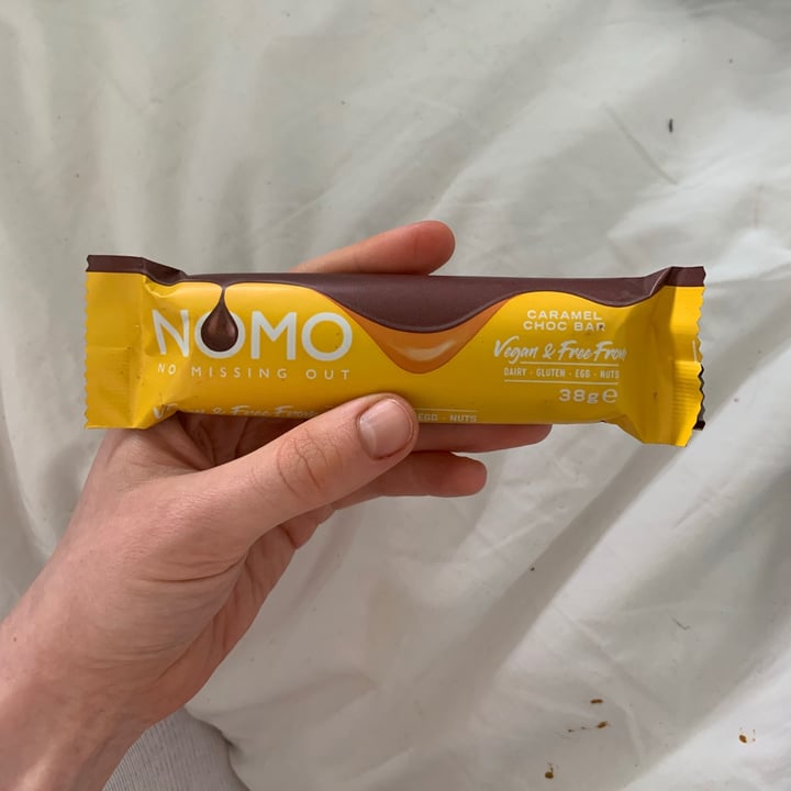 photo of NOMO Caramel Chocolate Bar shared by @tyjmorgan on  26 Jun 2021 - review