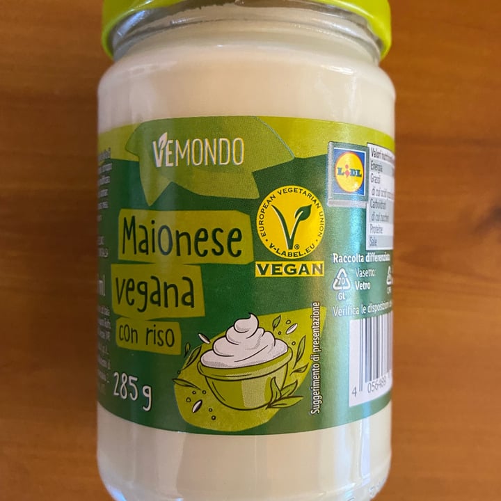 photo of Vemondo  Maionese Vegana con Riso shared by @chubbybunny on  24 Aug 2022 - review