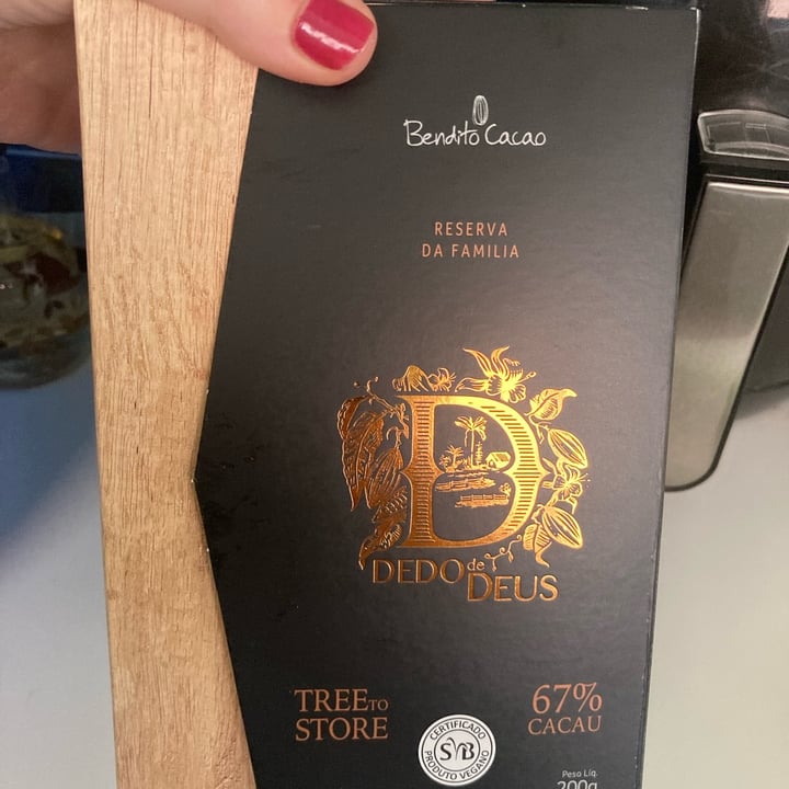 review photo of Bendito Cacao Chocolate amargo vegano shared by @kenianunes on 15 Apr 2022 - review