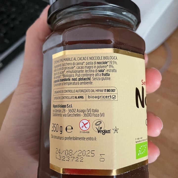 review photo of Rigoni di Asiago Nocciolata - crema al cacao e nocciole senza latte shared by @maniecleo on 02 Nov 2022 - review