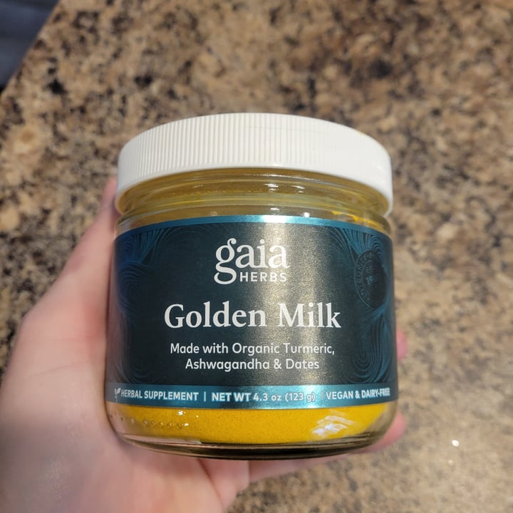 photo of Gaia Herbs Golden Milk shared by @mmthompson on  01 Jul 2021 - review