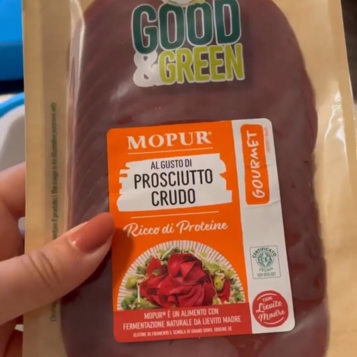 photo of Good & Green Affettato di mopur al gusto di prosciutto crudo shared by @remm on  07 Sep 2022 - review