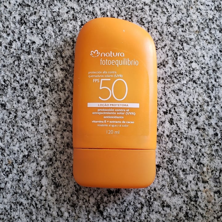 photo of Natura Fotoequilibrio Facial FPS 50 shared by @valen-barbato on  14 Jul 2021 - review