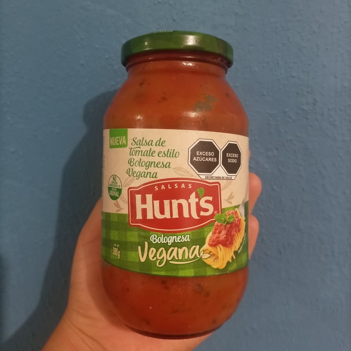 review photo of Hunt's Boloñesa vegana shared by @valevegan8a on 31 Jan 2022 - review