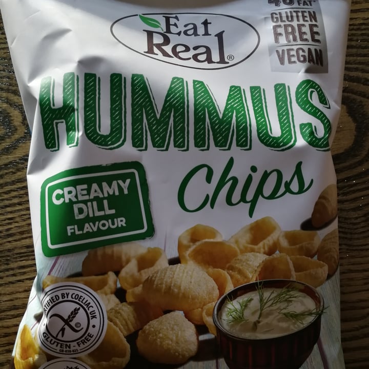 photo of Eat Real Creamy dill hummus chips shared by @yuyubunny on  11 Sep 2021 - review