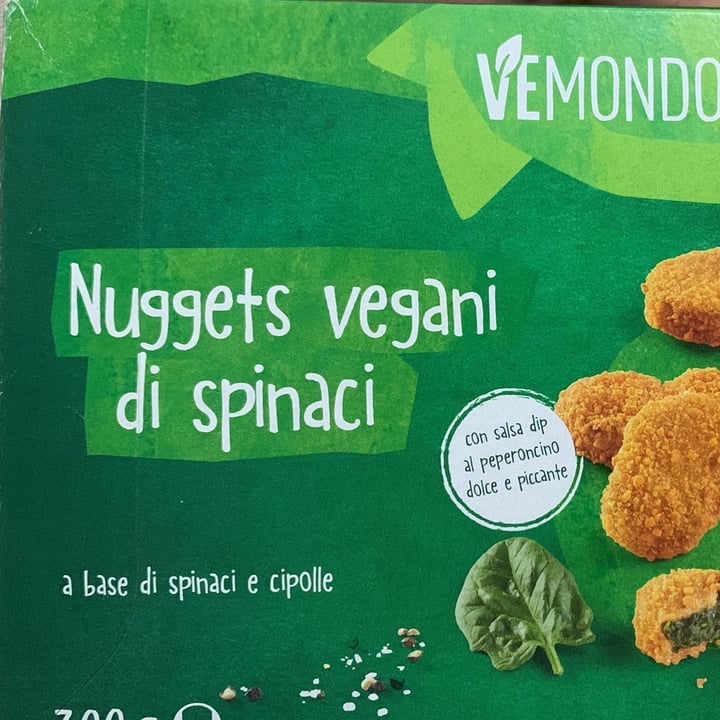 photo of Vemondo Nuggest agli spinaci shared by @chiaracarbone on  12 Jun 2022 - review
