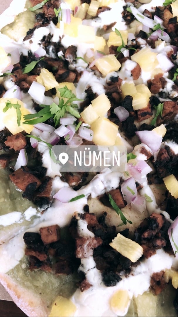 photo of Nümen Pizza De Pastor shared by @ximenamir on  05 Dec 2019 - review