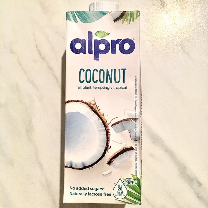 photo of Alpro Coconut with rice milk shared by @itsanavi on  05 Dec 2020 - review