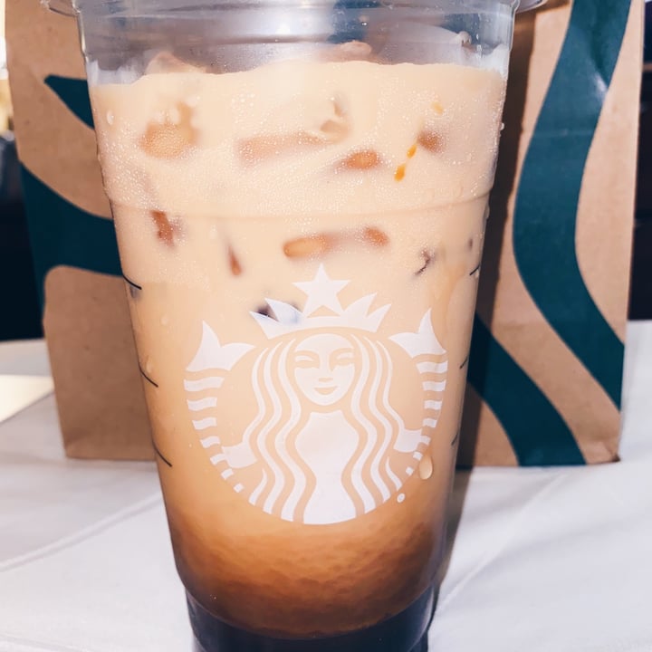 photo of Starbucks Blonde Double Shot On Ice With Oat Milk shared by @elysesimpson on  18 Jan 2021 - review