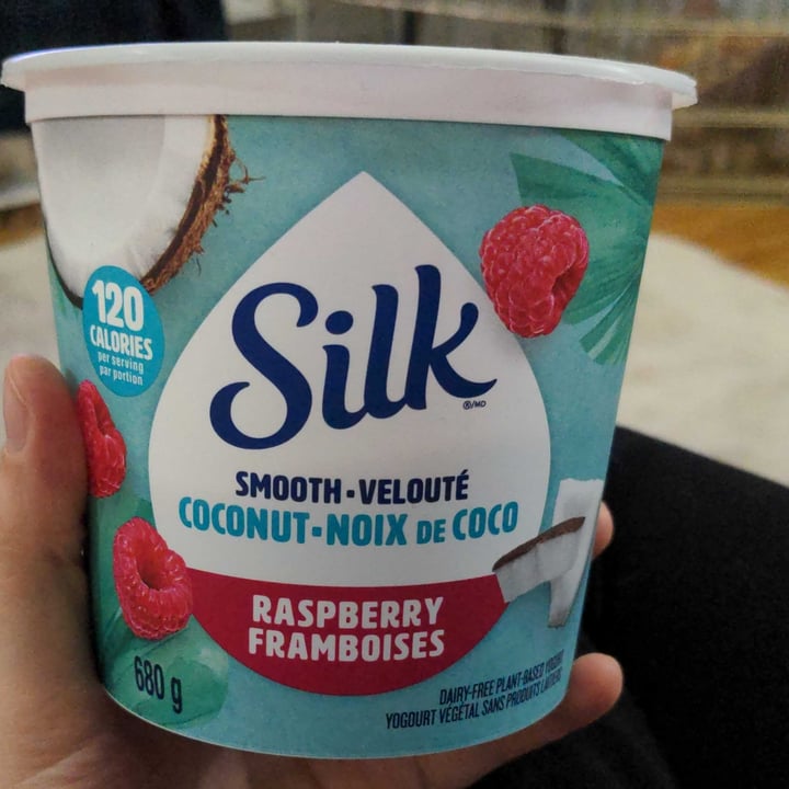 review photo of Silk Coconut Dairy Free Plant-Based Yogurt - Raspberry shared by @burgundylemon on 02 Dec 2021 - review
