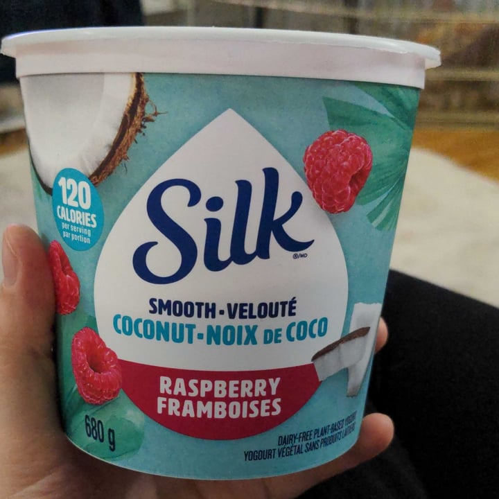 photo of Silk Coconut Dairy Free Plant-Based Yogurt - Raspberry shared by @burgundylemon on  02 Dec 2021 - review