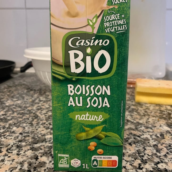 review photo of casino bio boisson au soja shared by @alessiaborsa03 on 29 Aug 2022 - review