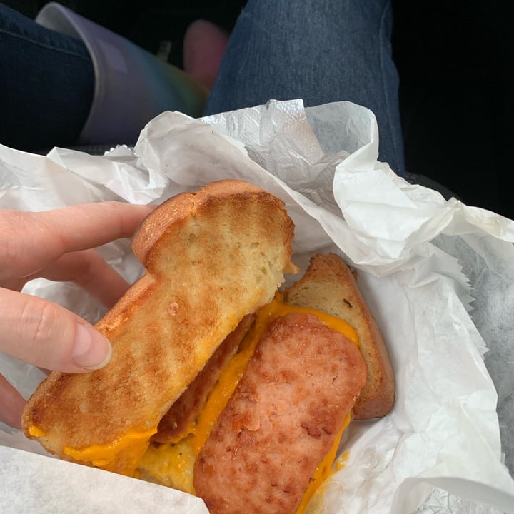 review photo of Bonafide Bakeshop & Cafe Vegan Spam, Egg & Cheese shared by @tofubetty on 26 Sep 2022 - review