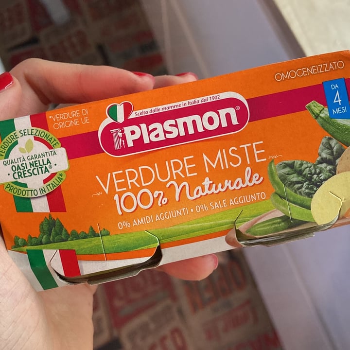 photo of Plasmon Omogeneizzato di verdure miste shared by @ilasanvi on  08 Dec 2021 - review