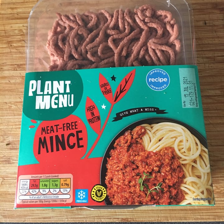 photo of Plant Menu Meat-free mince shared by @dandan4 on  20 Jul 2021 - review