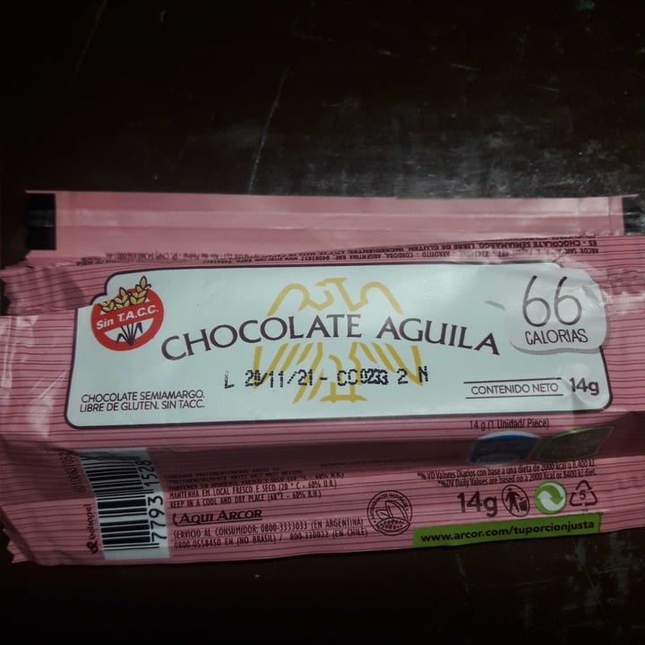 photo of Aguila Barrita de Chocolate shared by @piedrapatagonica on  27 Dec 2020 - review