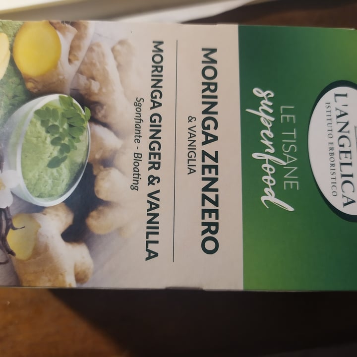 photo of L'angelica Le tisane superfood Moringa e Zenzero shared by @filo on  25 Dec 2021 - review