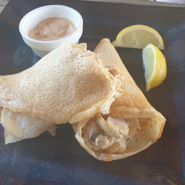Photo of the dish “"Chicken" Mayo Pancake”