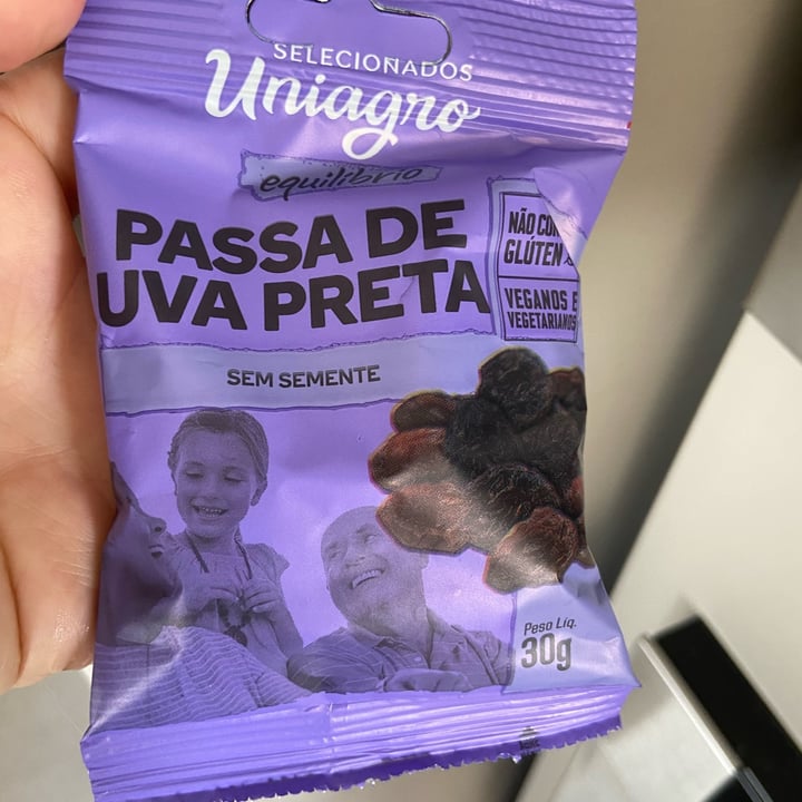 photo of Uniagro Passa de uva preta shared by @ednabio on  07 Dec 2022 - review