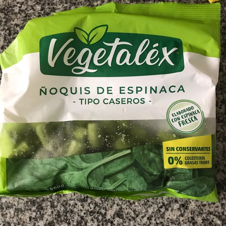 photo of Vegetalex Ñoquis de Espinaca shared by @hipernova on  16 Nov 2021 - review