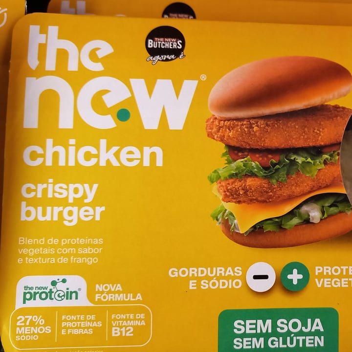 review photo of The New The New Chicken Crispy Burger shared by @zecavegan on 07 May 2022 - review