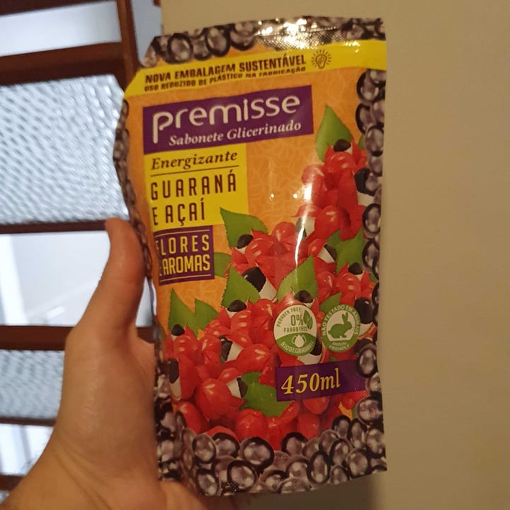 photo of Premisse Sabonete Glicerinado Guaraná E Açai shared by @scandolieri on  24 Apr 2022 - review