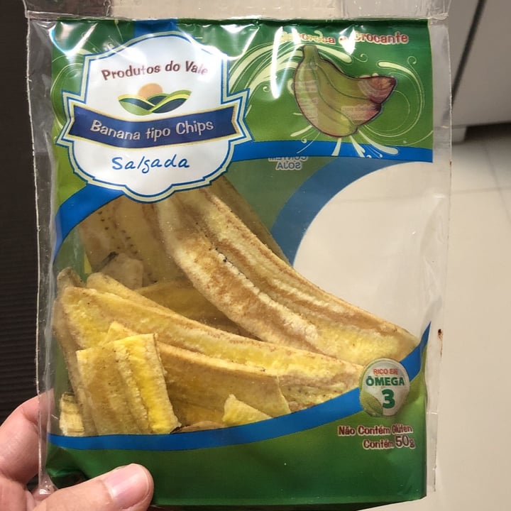 photo of Produtos do vale Banana Chips shared by @fgmm on  13 Nov 2022 - review