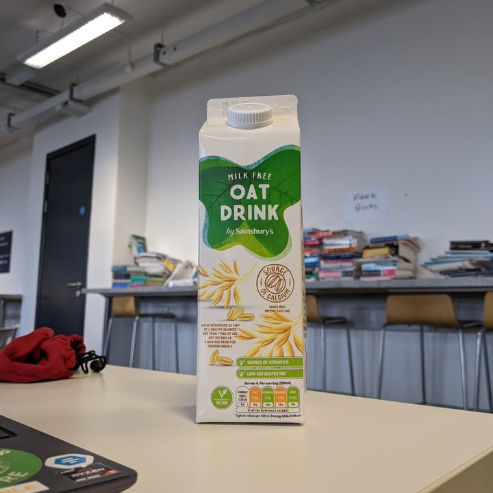 Sainsbury's Milk Free Oat Drink Review abillion