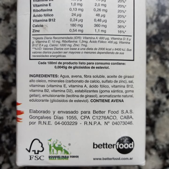 review photo of Vrink Vrink Avena Sin Azúcar shared by @emalopez on 15 Jan 2022 - review