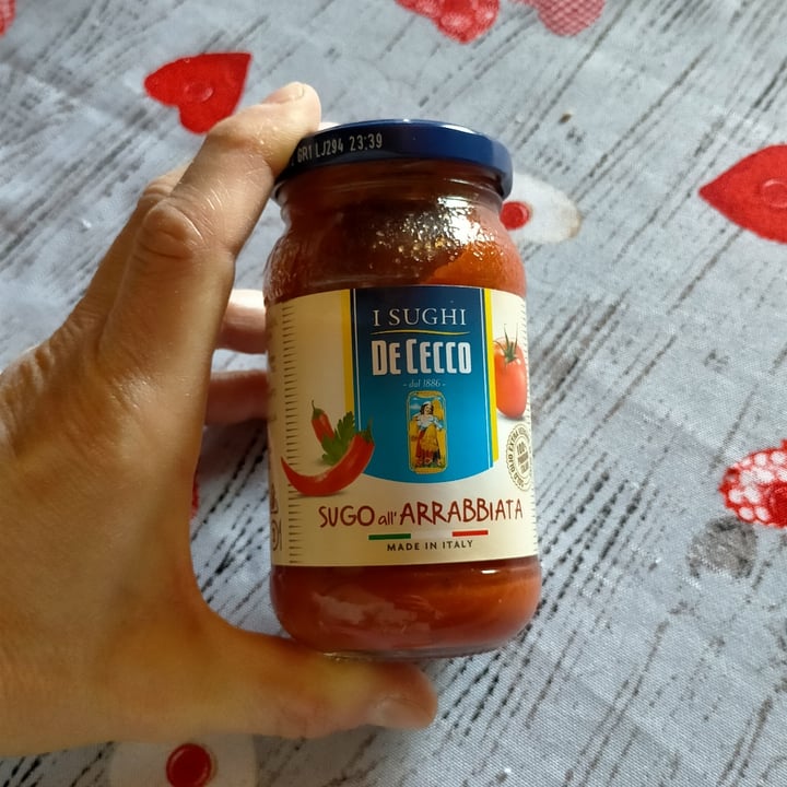 photo of De cecco Sugo all' Arrabbiata shared by @michelalessandra on  31 Mar 2022 - review