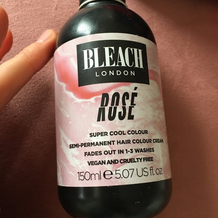 photo of Bleach London Rose semi permanent hair colour shared by @medi on  17 Oct 2020 - review