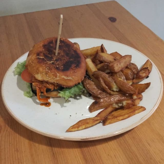 Photo of the dish “Nori Fish Burger”
