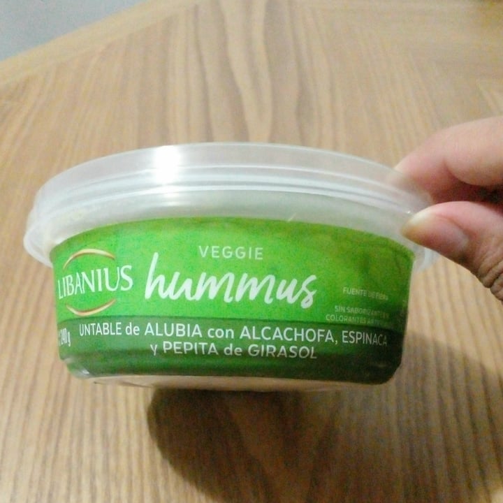 photo of Libanius Hummus de alcachofa shared by @paoom22 on  06 Aug 2022 - review