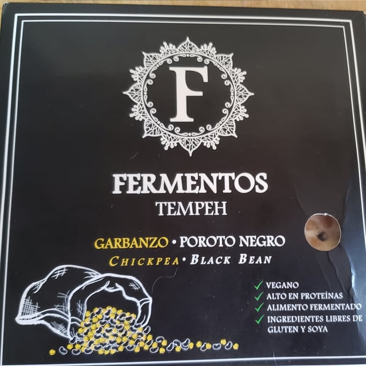 review photo of Fermentos Tempeh garbanzo- poroto Negro shared by @sotonarbona on 15 Jul 2021 - review