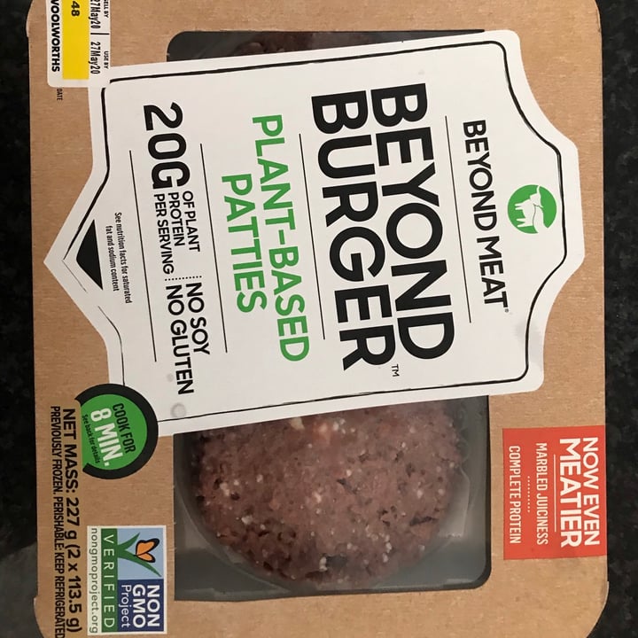 photo of Beyond Meat Beyond Burger Plant-Based Patties shared by @lvg on  22 Jun 2020 - review
