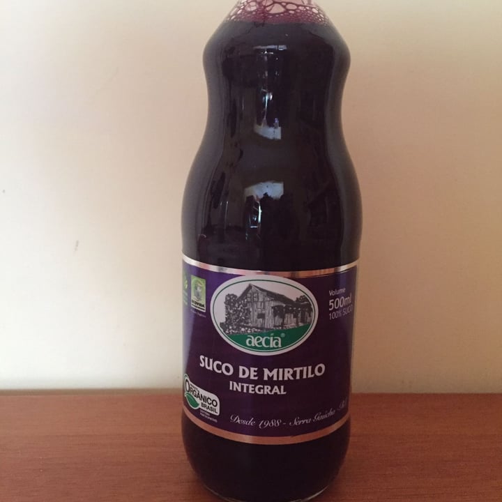 review photo of Aecía suco de mirtilo shared by @andreaze on 07 May 2022 - review