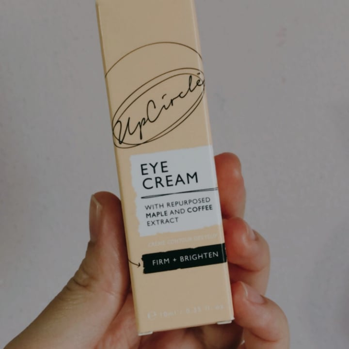 photo of Upcircle Eye cream shared by @hiiamyulin on  29 Jun 2021 - review