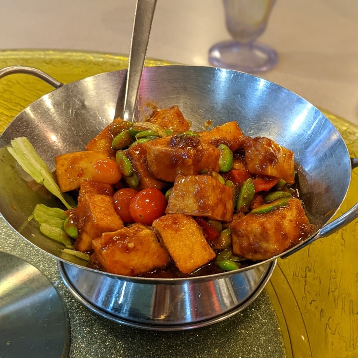 photo of Nature Vegetarian Delights Sambal petai tofu shared by @oblongboxes on  01 May 2021 - review