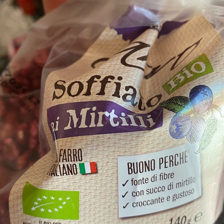 photo of Poggio del farro Farro Soffiato Ai Mirtilli Bio shared by @fededam03 on  10 Mar 2022 - review