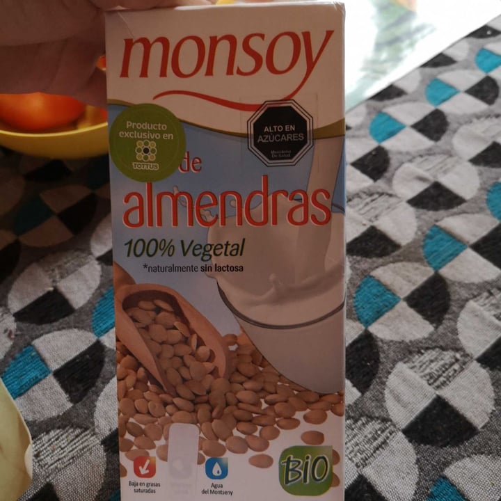 photo of Monsoy Leche de almendras shared by @frufru on  24 May 2019 - review